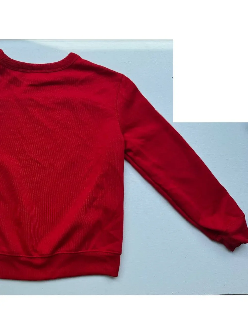 Wondershop Target Kids Merry & Bright Christmas Sweatshirt Red Size M 8